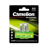 Аккумулятор AA Camelion NiMN, HR06, 1.2V, 2300 mAh, 2 шт. в блистере.