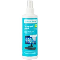 Чистящая жидкость-спрей OfficeClean для пластиковых поверхностей, компьютеров, телефонов, 250 мл