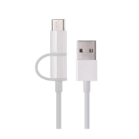 Интерфейсный кабель, Xiaomi, Micro USB and Type-C SJV4076CN/SJV4082TY 100 cm, Белый.