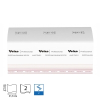 Бумажные полотенца V-слож, VEIRO Professional Premium, 2-сл, 200л, KV306.